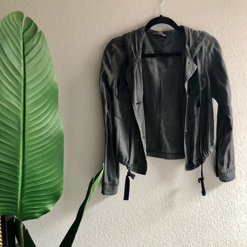 Washed Black/Charcoal jacket
